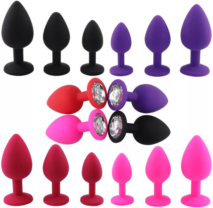 Rhinestone Butt Plugs